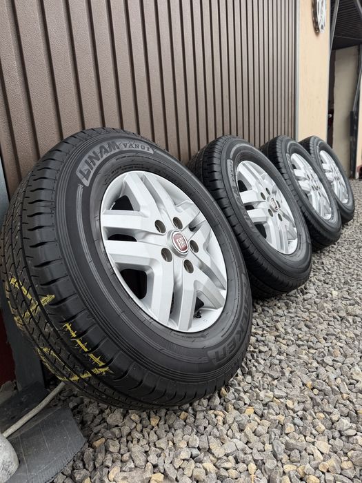 Felgi z Oponami 16” Fiat 5x130 215/75/16c Ducato Jumper Boxer Demo/Now