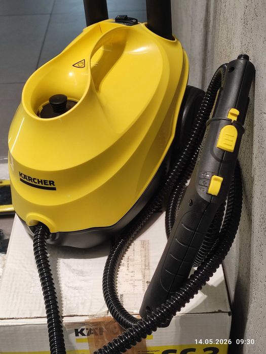 Parownica KARCHER SC 3 EasyFix 1900W jak nowa fabryczny komplet