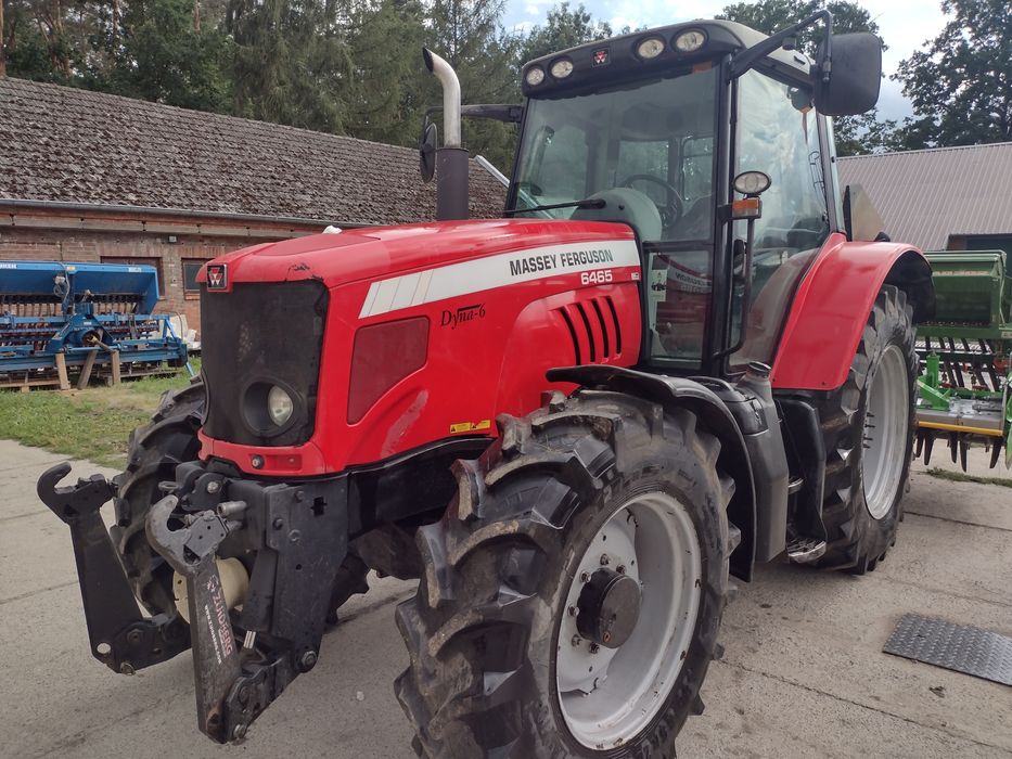 Massey Ferguson 6465, tuz i wom przedni