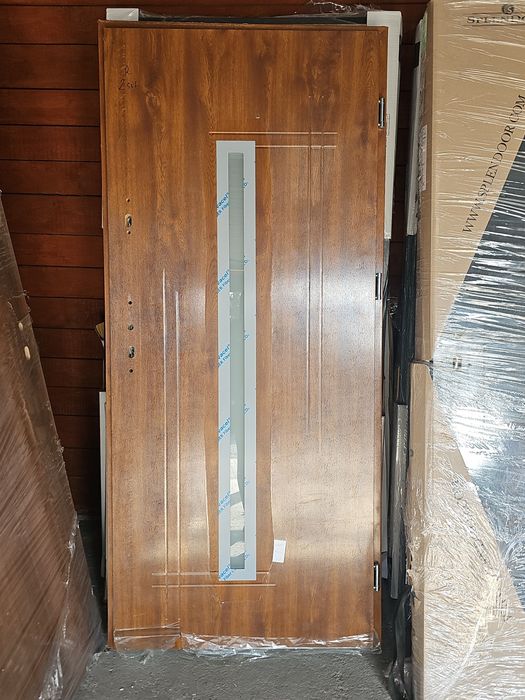 Drzwi zewnętrzne nowe 90 x 206