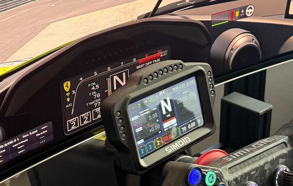 SIMDID DV480 Pro V5 — Dashboard Sim Racing