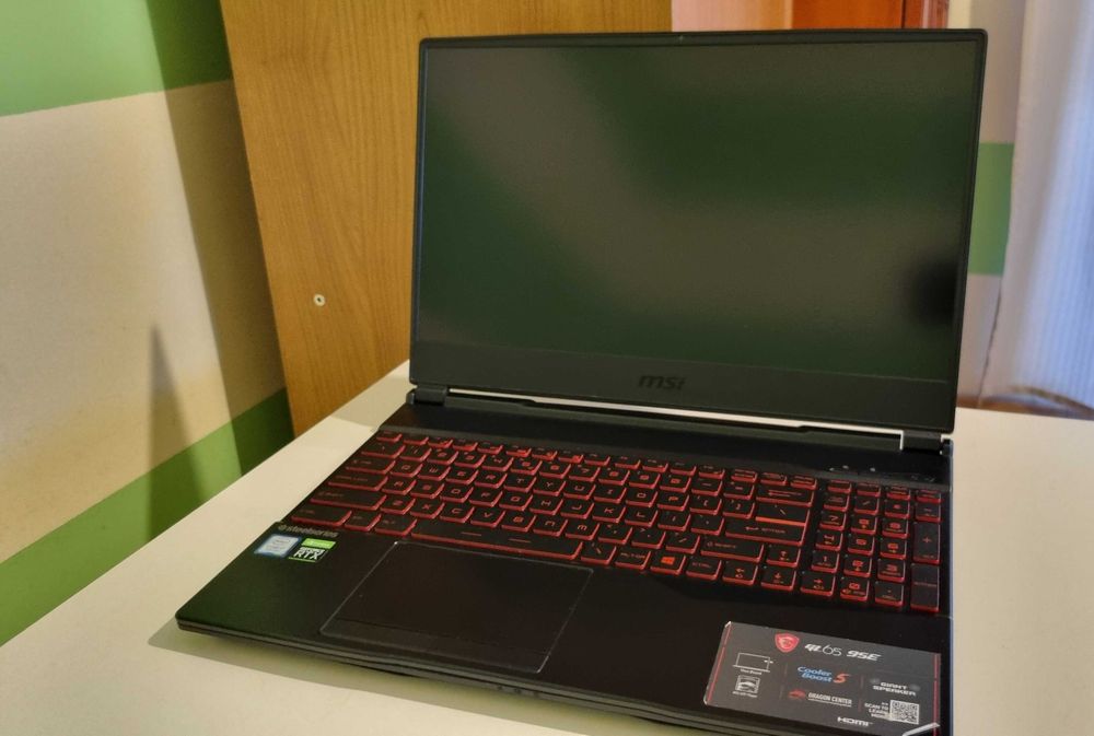 Laptop 15,6' - MSI GL65, RTX2060, i7-9750H