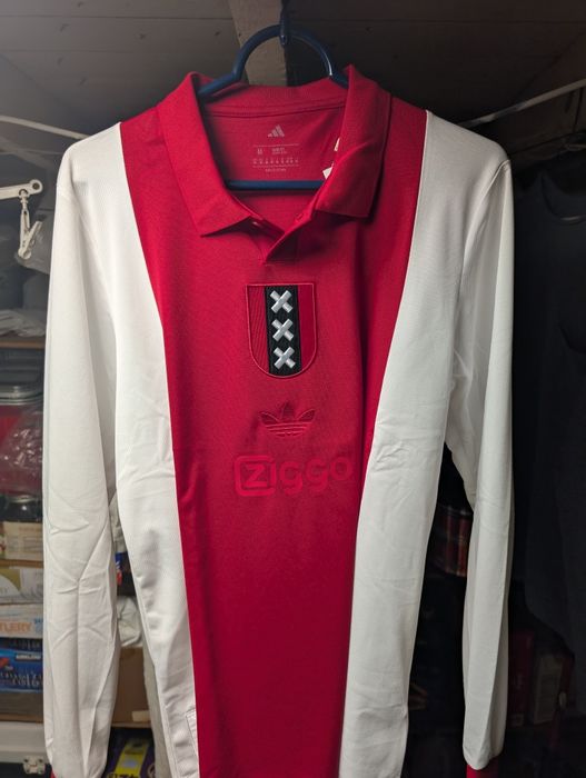 Camisola Manga Comprida Oficial 125 Anos AJAX - NOVA c/ etiqueta ( M )