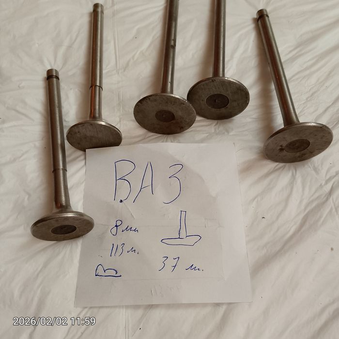 Клапана  ВАЗ   АЗЛК (3 фото)впуск выпуск классика