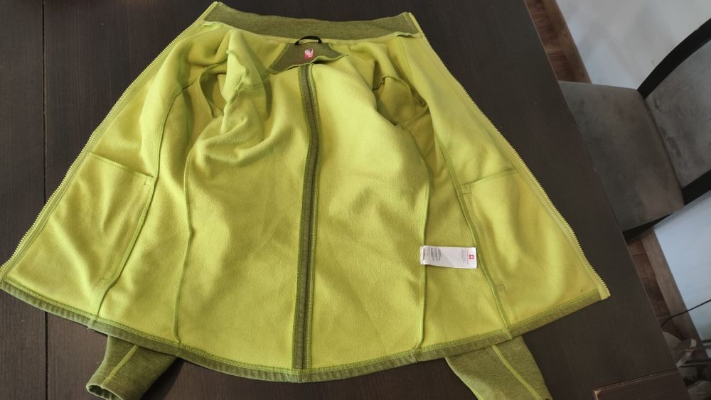 bluza Engelbert Strauss Functional Sweat Jacket Melange dzianinowa
