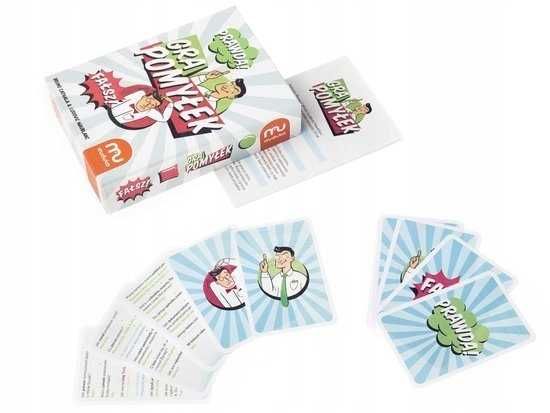 Gra pomyłek kieszonkowa gra quiz karty