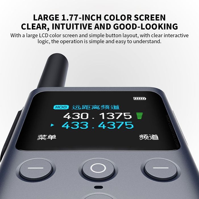 Рация Xiaomi Walkie Talkie 2S Space Gray Original