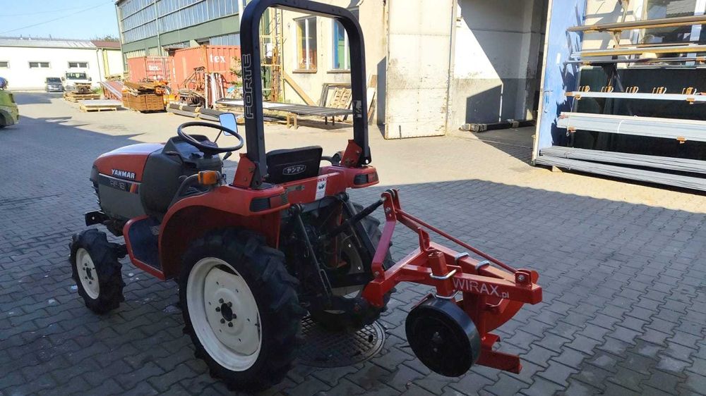 Japoński traktorek Yanmar AF 16  4x4 16 KM Rewers + Nowy Pług