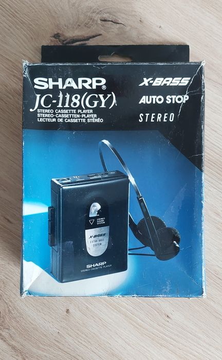 Walkman Sharp JC-118 (GY)