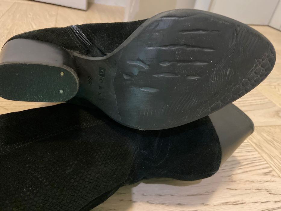 Kozaki na obcasie nessi rozmiar 39