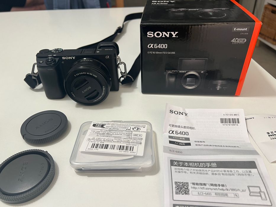 Sony Alpha A6400 + Lente 16-50mm