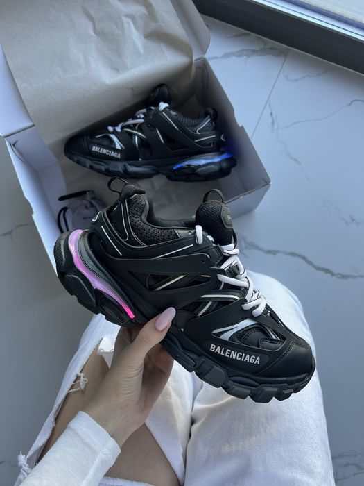 Balenciaga Track Black LED