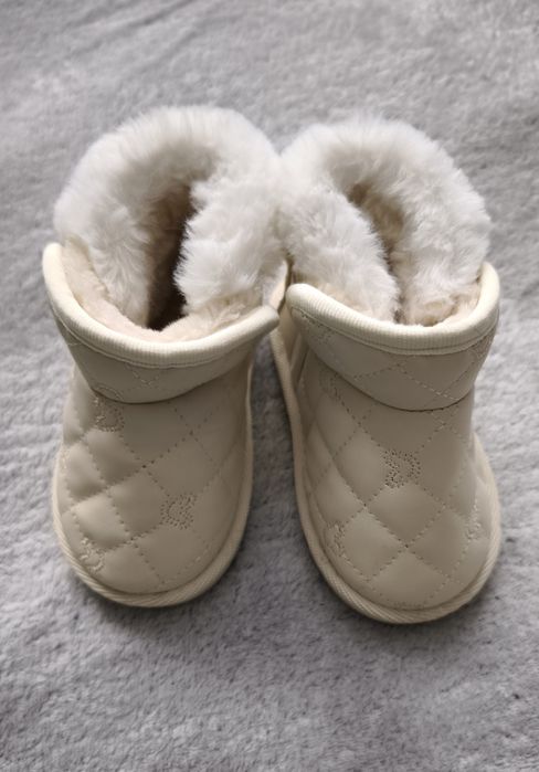 Уги на дівчинку, зимові сапоги 17 розмір, теплі сапоги 12 см, уги зима