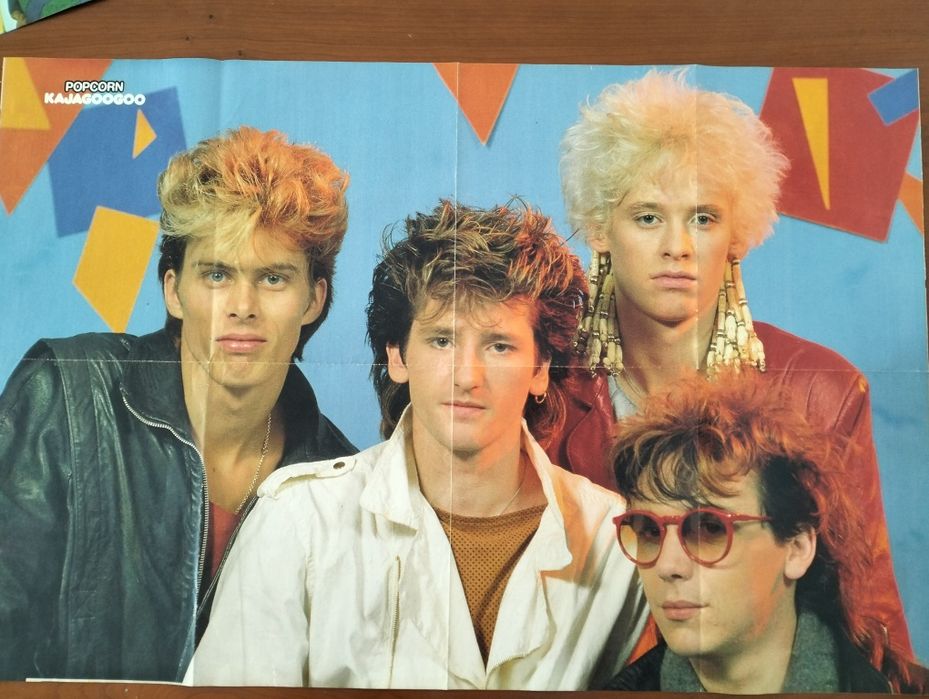 Antigo poster Kajagoogoo