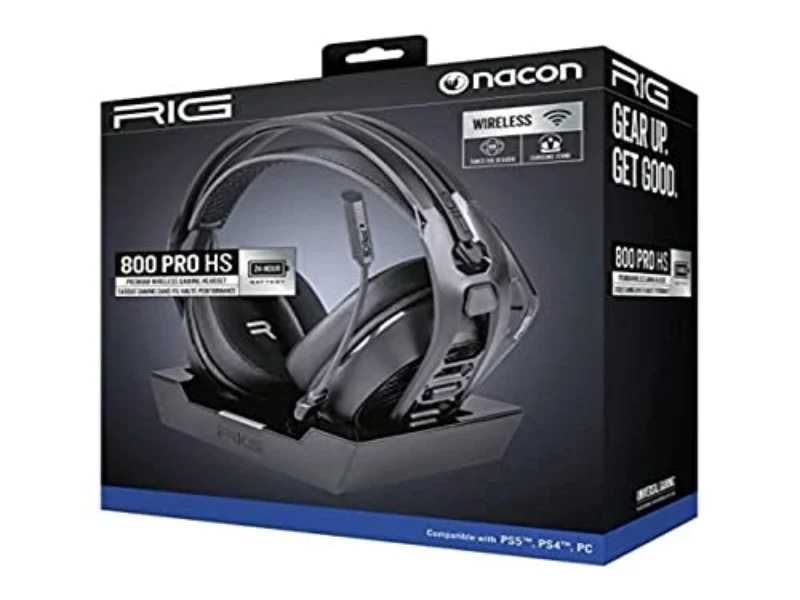Bezprzewodowy zestaw słuchawkowy do gier Nacon Rig 800 Pro HS  PS4/PS5