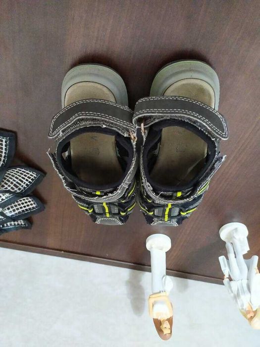 р. 28 29 Кожаные босоножки сандалии Rebel flexible shock стель 17,5 см