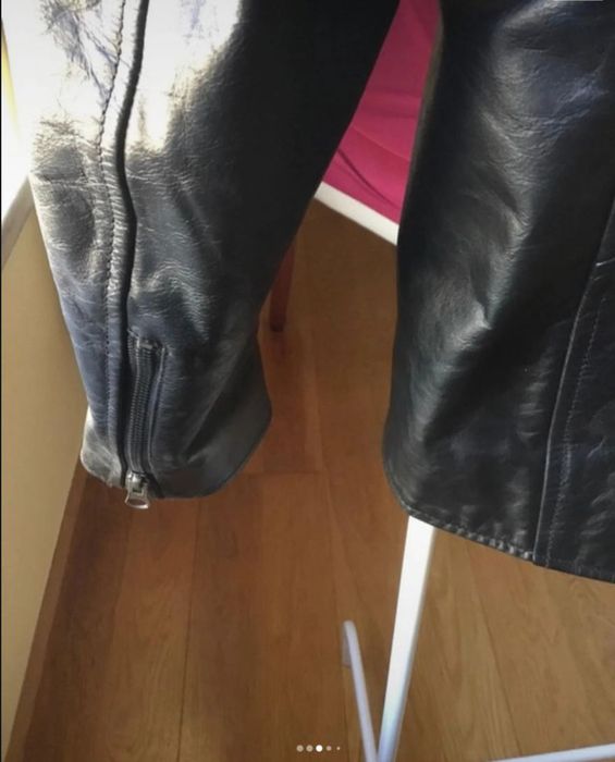 Blusão Moto Couro Norton / Triumph