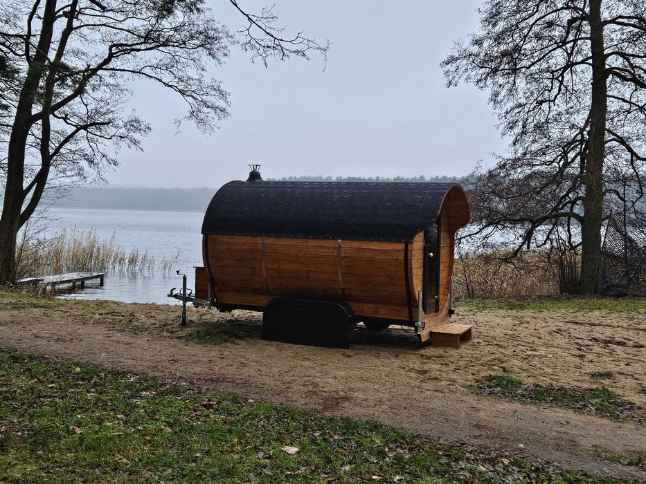 Wynajmę saunę mobilną , balię mobilną- Jacuzzi Pasym Mazury