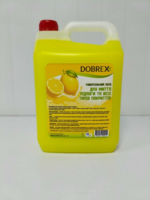 Засіб для миття підлоги TM Dobrex , з ароматом квіткова свіжість 5 л