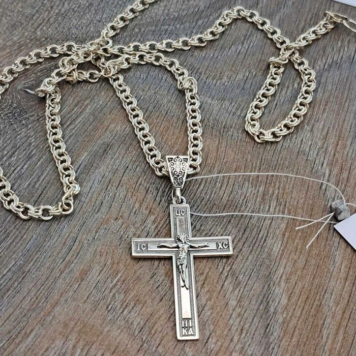 Серебряный крест Срібний хрестик Срібло 925 подвеска кулон підвіс