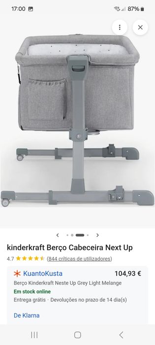 Cama/berço next to me