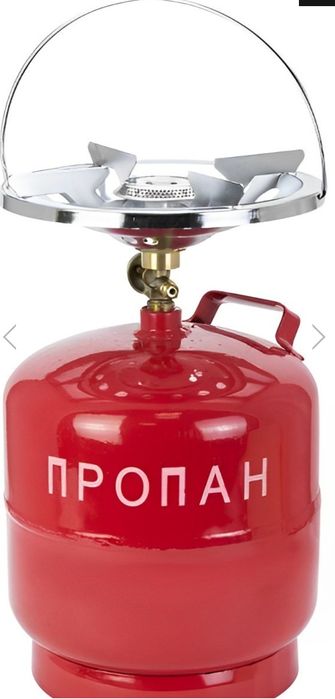 Газовий комплект 8л GRANT (Балон + Конфорка) — Надійний помічник
​Шука