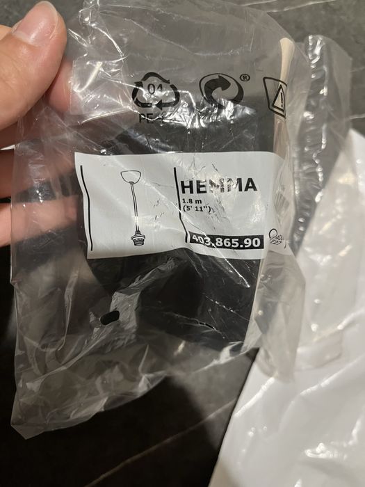 Candeeiro teto ikea