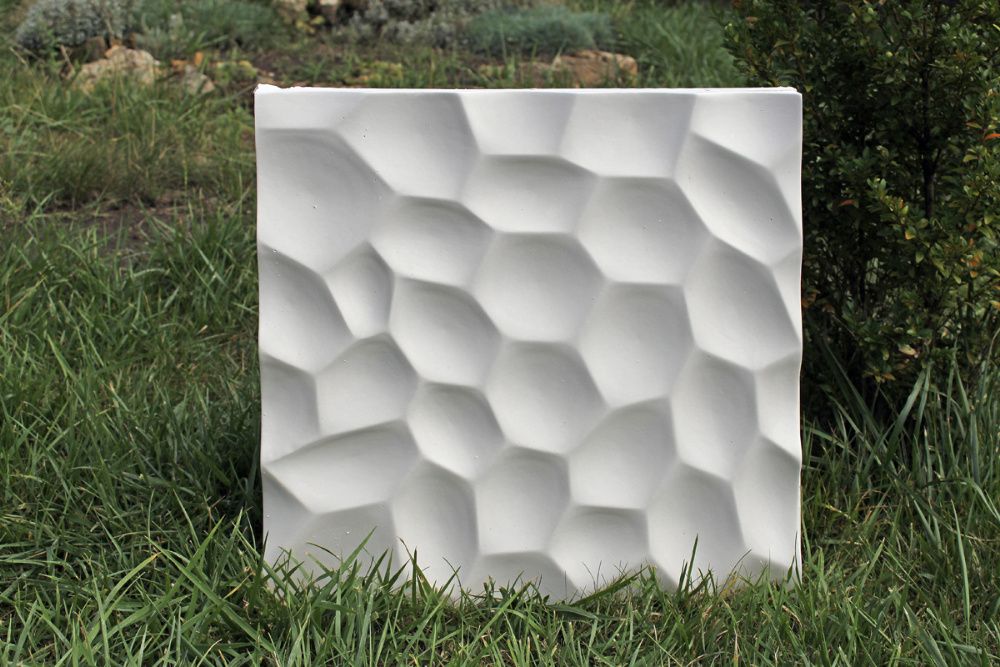 Gipsowe panele ścienne 3D, wodoodporne - Polka