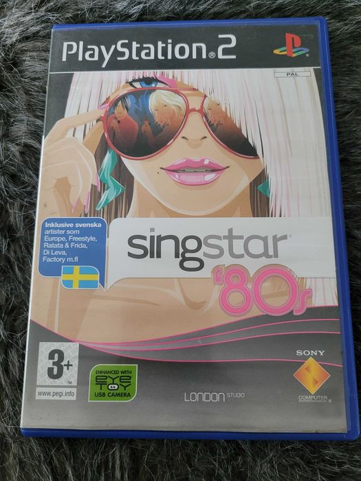 Plyta ps2 singstar '80