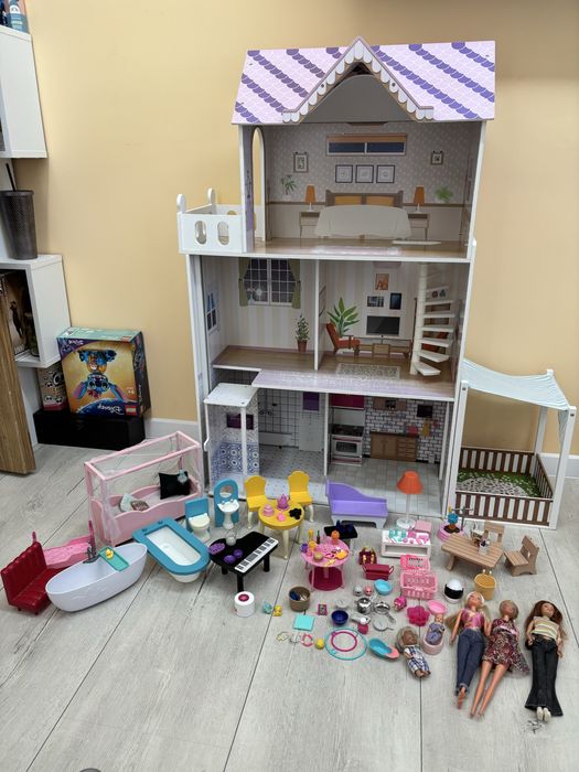 Sprzedam domek dla lalek Barbie – w bardzo dobrym stanie