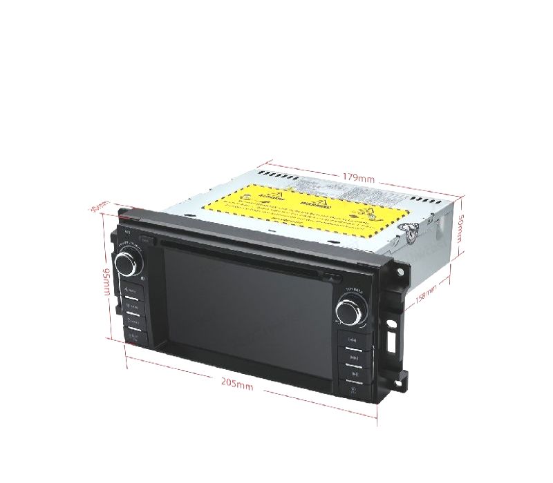 AUTO RADIO GPS ANDROID 11 PARA JEEP DODGE CHRYSLER