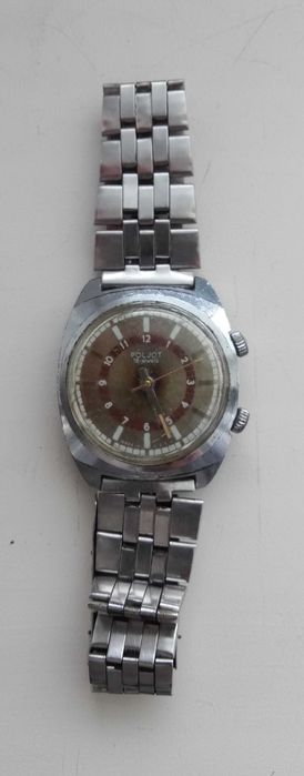 Часы Полёт POLJOT  18 камней с будильником  .