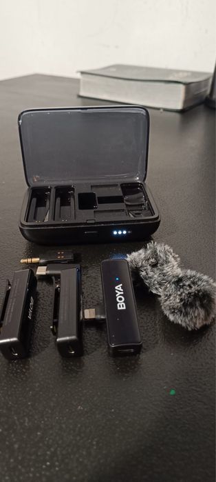 MICROFONE BOYALINK - Microfone Sem Fio de Lapela