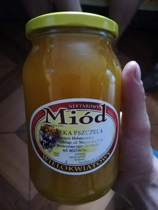 Sprzedam miód z własnej pasieki zapraszam