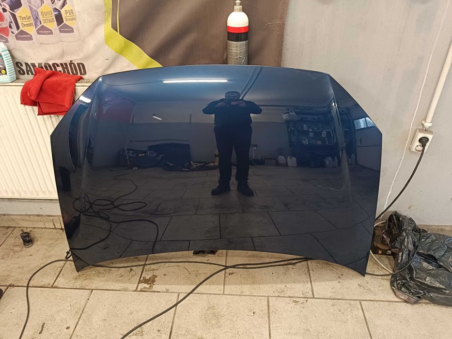 Maska Volkswagen Polo 9N Lift / Bardzo Ładna / Granatowa
