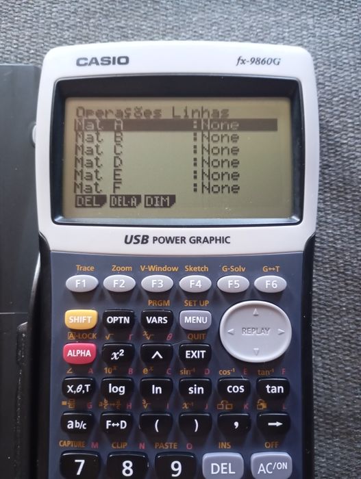 Calculadora Casio Fx 9860G
