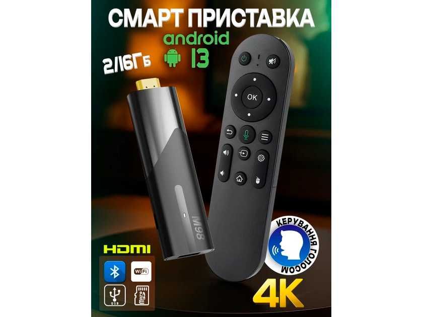 Голосовий пульт дистанційного керування приставкою Smart TV Box 2/16