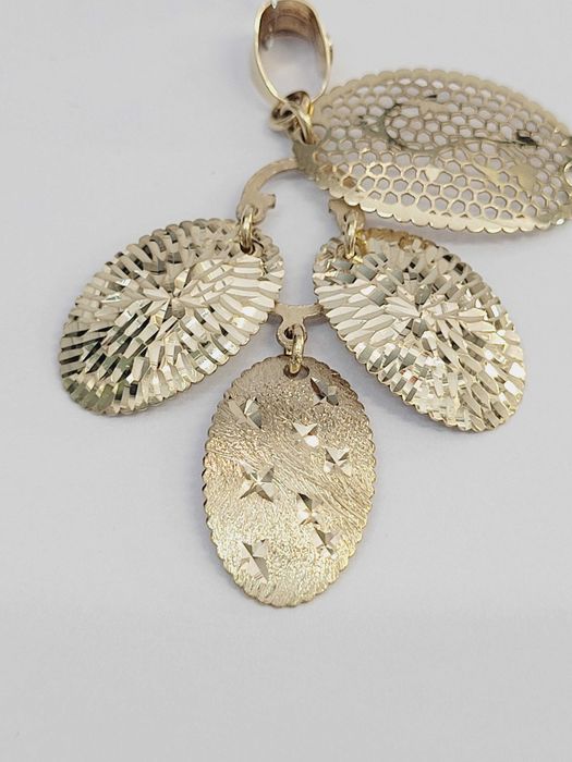 Złota zawieszka  ruchome  elementy  próba 585 SKLEP