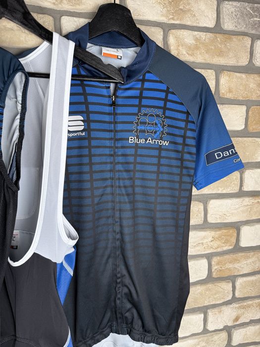 Dres stroj sportowy kombinezon koszulka bluza bib meski sportful rozmiar L