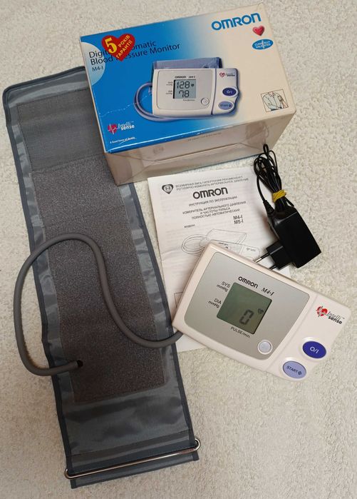 тонометр Omron M4-I HEM-752-E Японія+нова манжета безкоштовна доставка