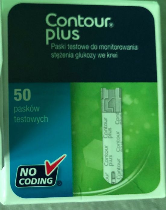 Paski do glukometru contour plus