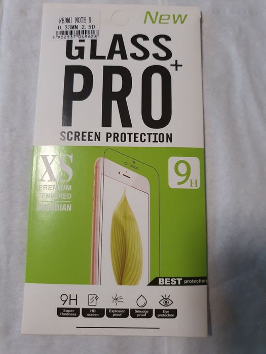 Szklo hartowane REDMI NOTE 9
