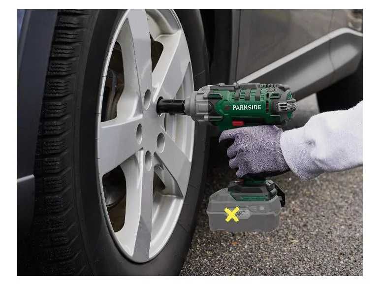 Aparafusadora impacto 20V Parkside