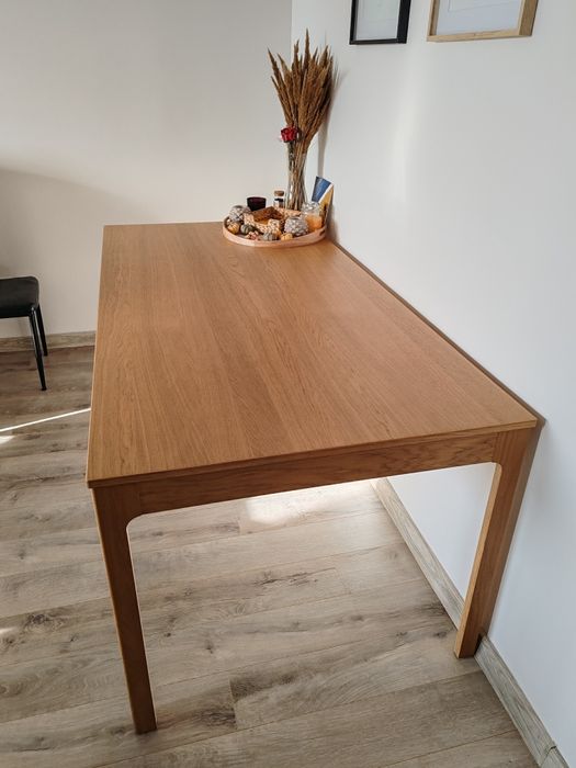 Stół rozkładany EKADALEN Dąb 180X90,240X80