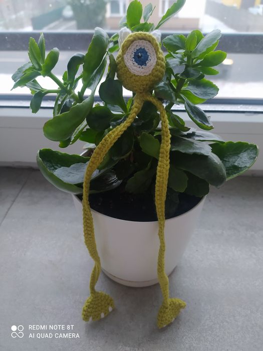 Mike Wazowski + amigurumi+handmade