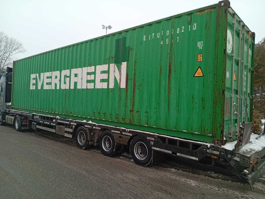 Kontener magazynowy 40HC (12 m) UŻYWANE- Transport Cała Polska
