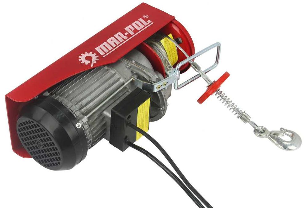 Wyciągarka wciągarka elektryczna linowa 300/600kg M80790 NOWA