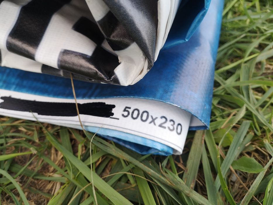 Plandeka nieprzemakalna 5,40x2,74 na jacht, łódź, do przykrycia dachu