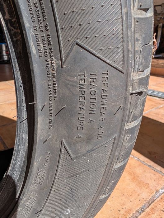 2 pneus fronway eurus08 215/55r17
