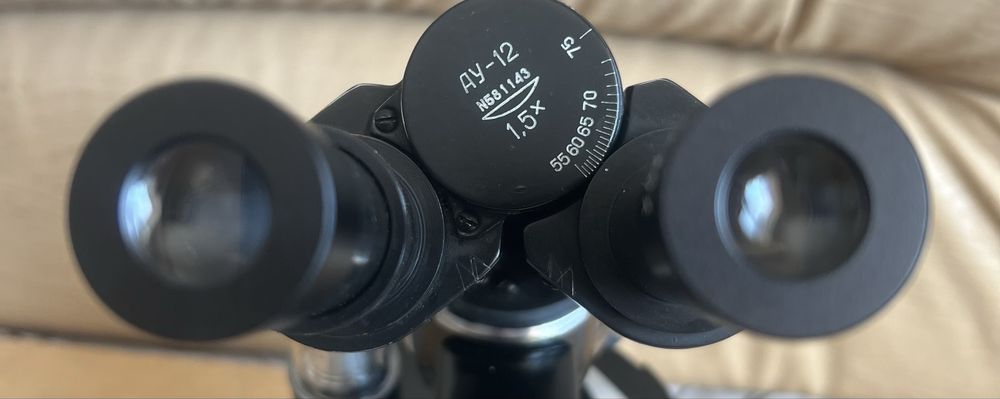 Мікроскоп МБР-3 з можливістю збільшення до 2000 крат!